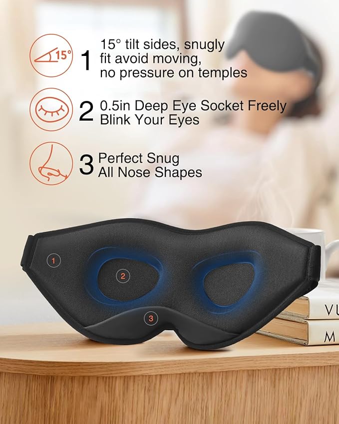 Sleep Mask for Side Sleeper