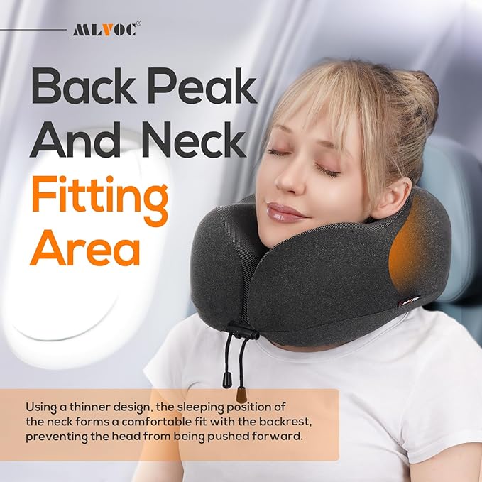 Travel Neck Pillow – Standard (Black)