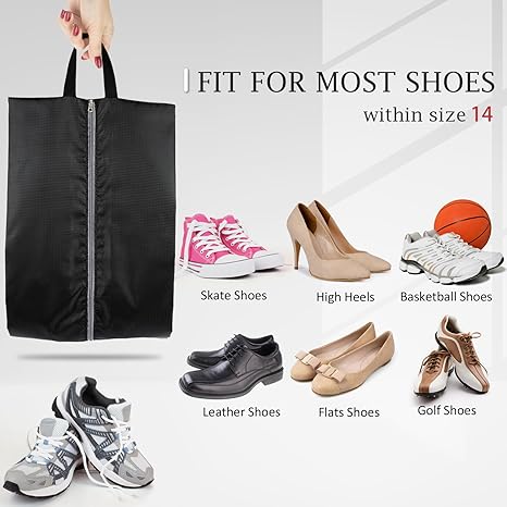 Shoe Bags for Travel – Set of 4