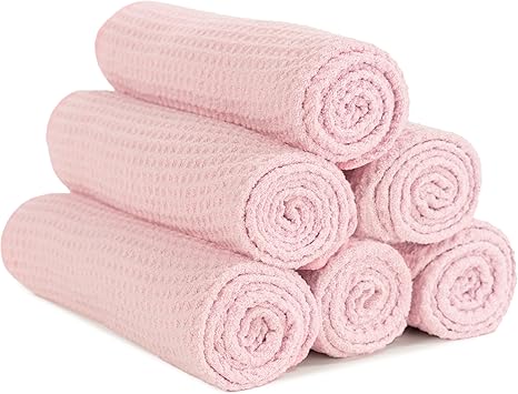 Microfiber Gym and Yoga Towels - Set of 6
